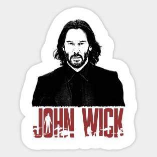 John Wick Movie Sticker